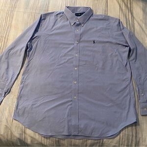 Ralph Lauren Polo long sleeve dress shirt. Performance version, size XXL. NICE!